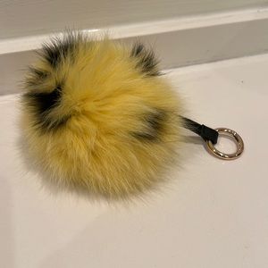 Bumble Bee Fuzzy Key Chain